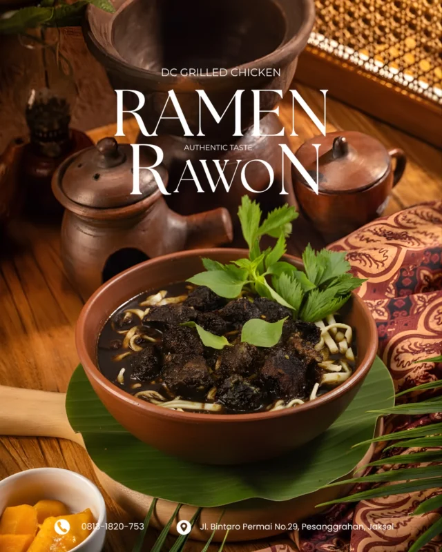 Siapa bilang musim hujan bikin mager? Justru ini waktu terbaik untuk menyantap yang hangat dan nampol! Rawon dari DC Grilled Chicken siap menghipnotis lidahmu dengan cita rasa rempah Nusantara yang kuat. Jangan sampai ketinggalan sensasi kehangatan di setiap suapannya! ✨ 

Cuma di DC Grilled Chicken. Yuk, mampir atau pesan lewat aplikasi online sekarang! 🛵💨

📍 Langsung Tantang Lidahmu: DC Grilled Chicken Jl. Bintaro Permai No.29, Bintaro, Jaksel.

⏰ Buka: 09.00 - 19.00 WIB

📲 WA Order: 0813-1820-753

🛵 Delivery: Shopeefood, Grabfood, GoFood (Cari: DC Grilled Chicken)

#KelezatanRawon #DCGrilledChicken #WaktunyaMakan #HujanHangat